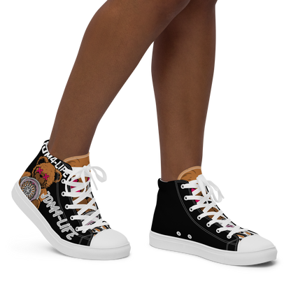High-Top Leinenschuhe für Damen JDM4-Life