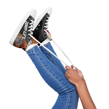 High-Top Leinenschuhe für Damen JDM4-Life